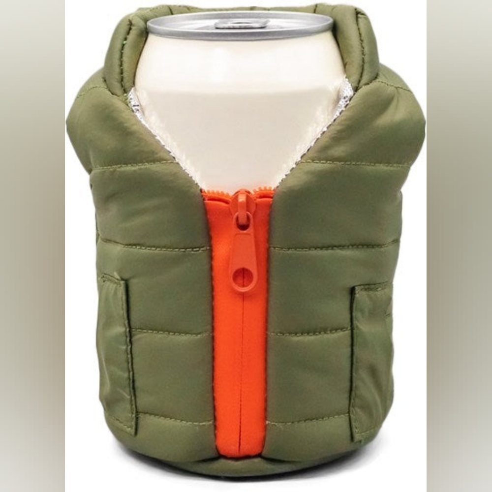 Green & Orange Beverag Vest. Size OS.